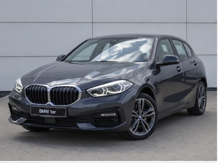 BMW 1er dunkelgrau 2020