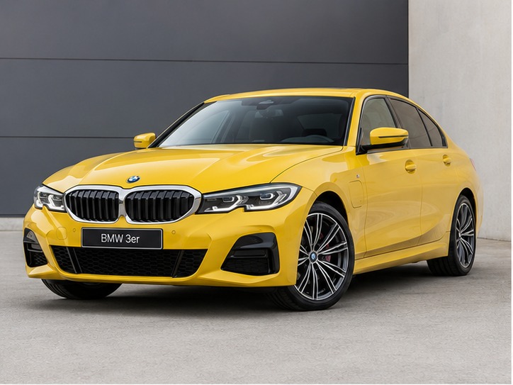 BMW 3er gelb 2022