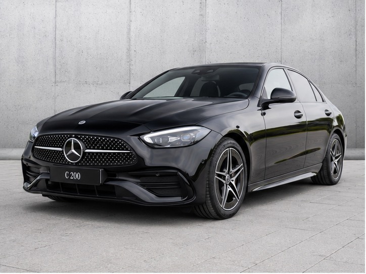 Mercedes Benz C200 schwarz 2022